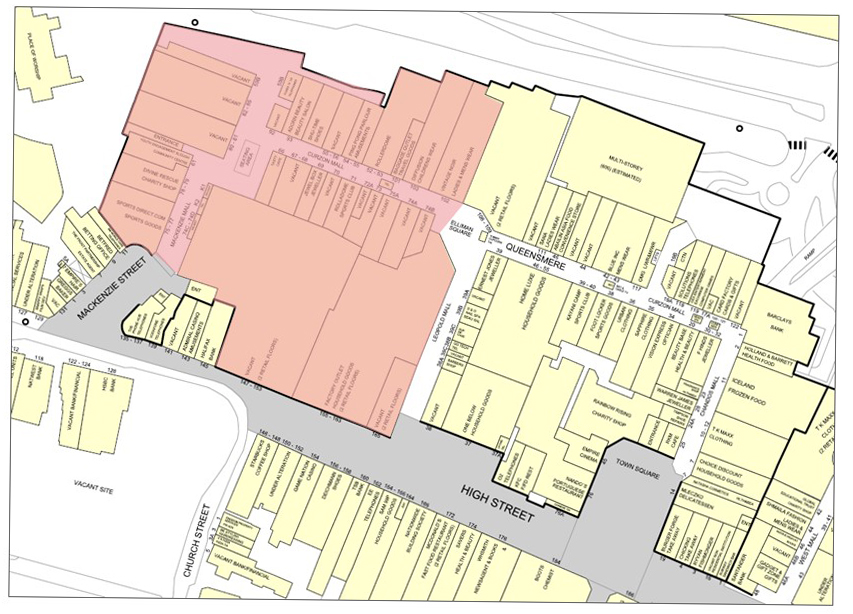 Queensmere Proposed Part Closure